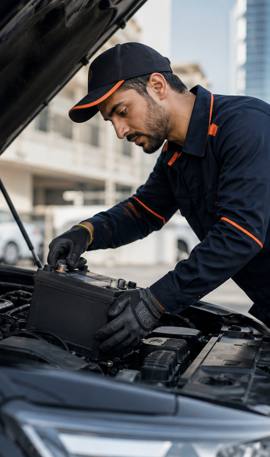 Service battery